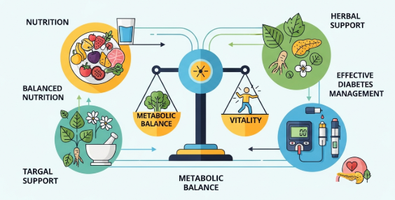 vitality support for diabetes metabolic health