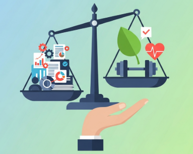 healthy routine supporting work life balance and overall health