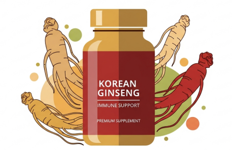 premium Korean ginseng supplement for immune health