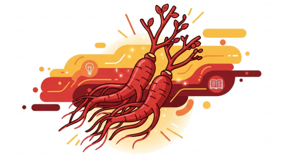 Korean red ginseng supporting mental energy and daily productivity