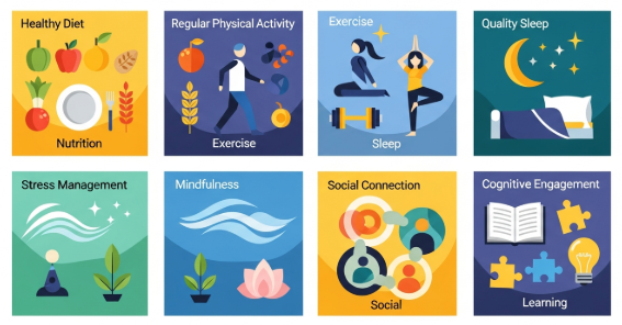 lifestyle strategies for healthy aging support