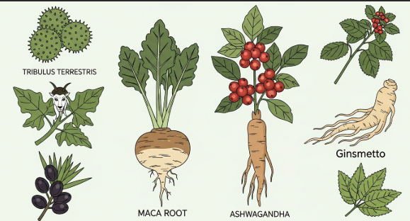 herbal ingredients commonly included in sexual wellness supplements