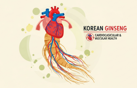 Korean ginseng root supporting balanced blood pressure naturally