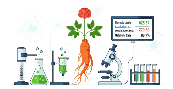 Korean ginseng as a natural support for healthy blood sugar levels