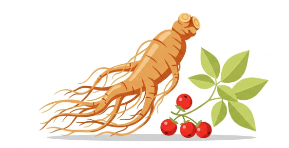 Korean ginseng supporting mental clarity and ginseng focus