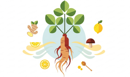 Korean ginseng roots as natural support for immune health