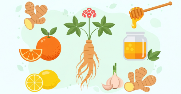 Korean ginseng used in natural ways to strengthen immune balance