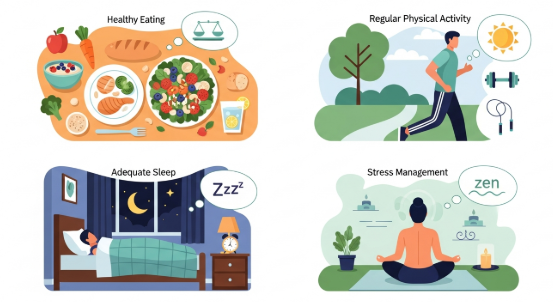 healthy lifestyle approaches that support natural blood sugar balance