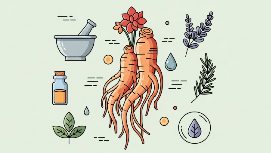 Korean ginseng as part of holistic natural health support
