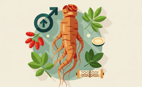 natural vitality support for men with Korean ginseng roots