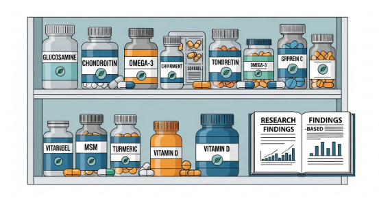 nutritional supplements supporting arthritis comfort and joint health